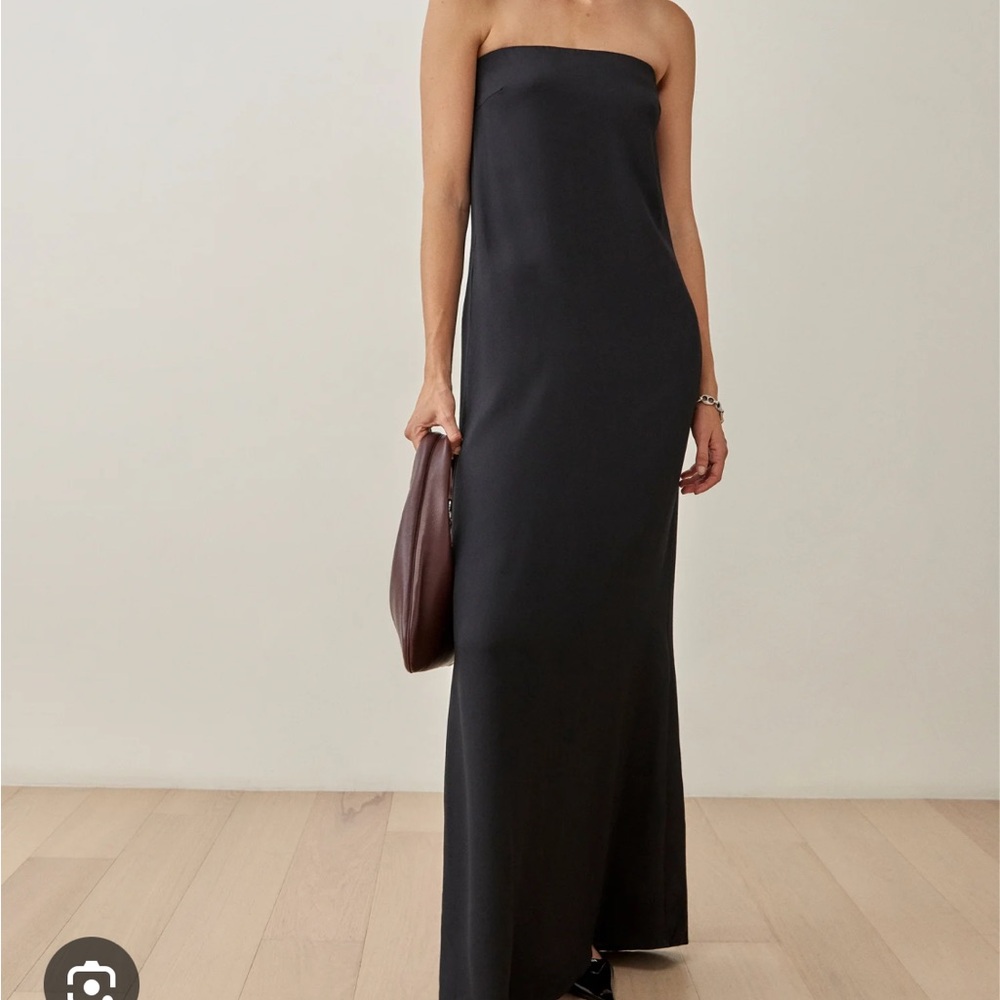 Reformation Joana Silk Dress